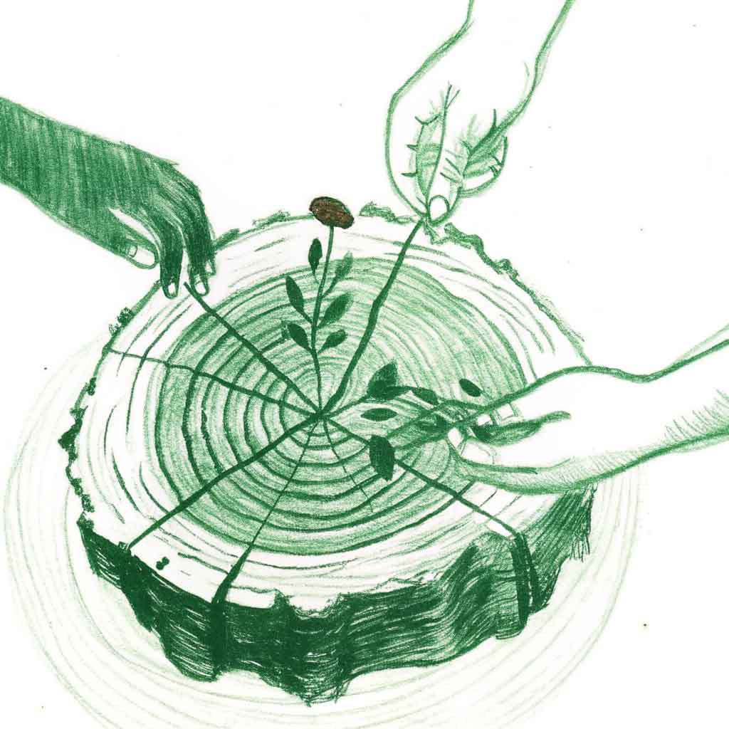 One-on-one coaching session between facilitator and participant in a calm setting