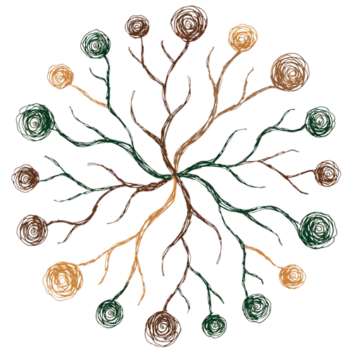 Interconnectedness value icon — learning through dialogue and community